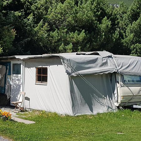 Camping Schonblick Im Saas-Tal Hotel Exterior foto
